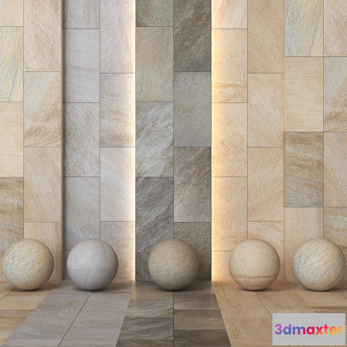 1440970 - 6 in 1 Keope Point Pack Textures - vol 1 3D Max