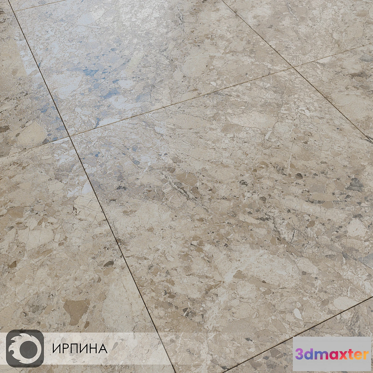 1442652 - Ceramic Tiles Kerama Marazzi Irpin 3D Max