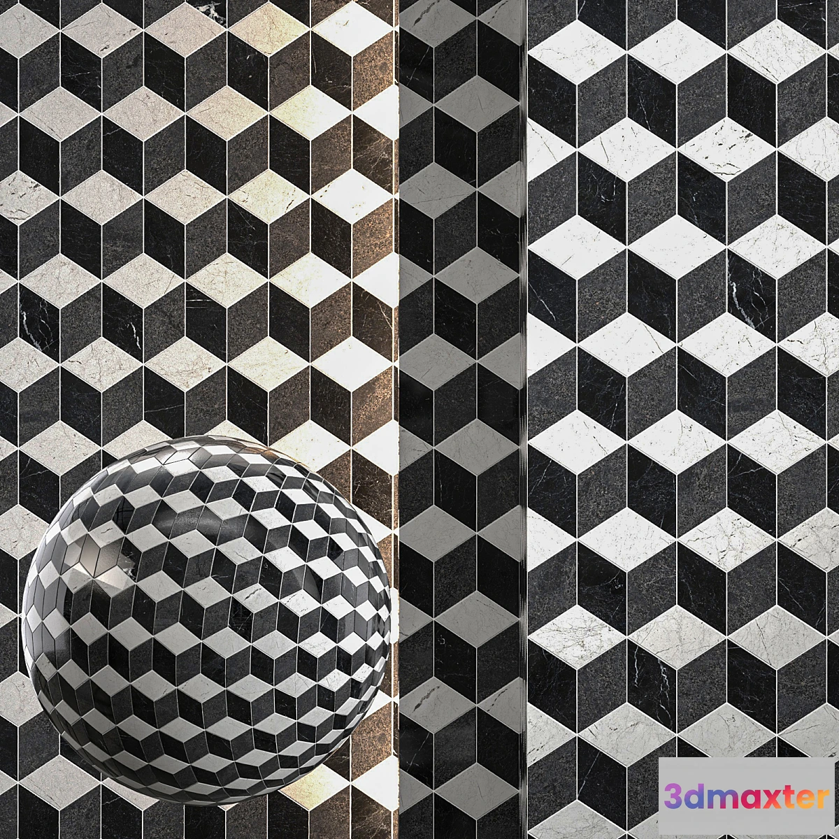 1443106 - Tile-008 3D Max