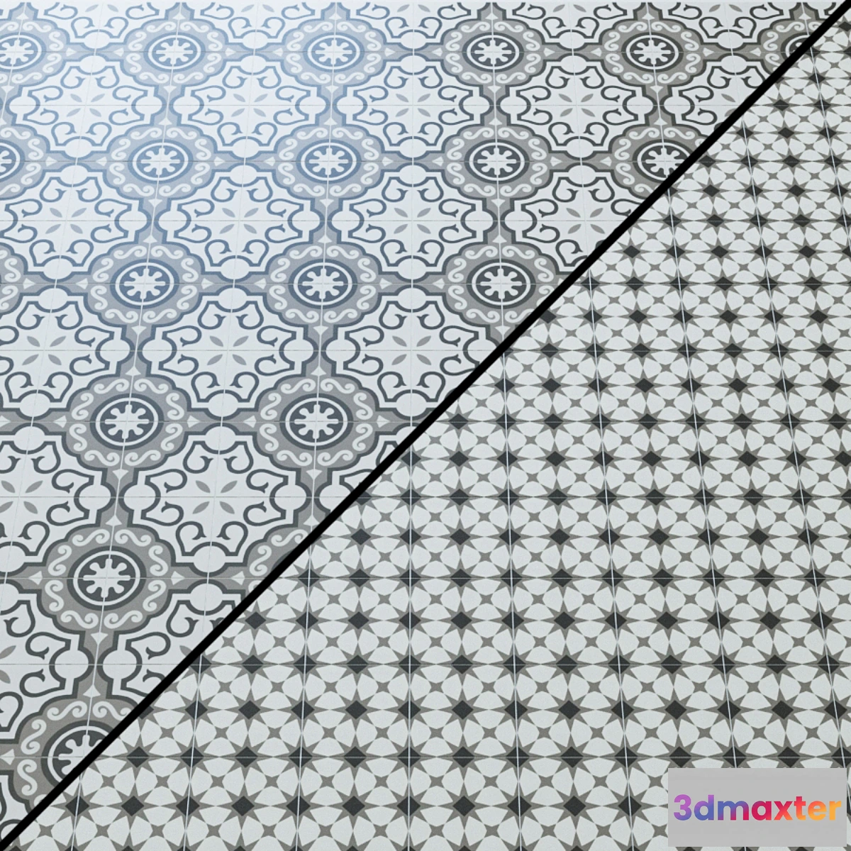 1443500 - PORCELAIN COLLECTION MARAZZI D_SEGNI 3D Max