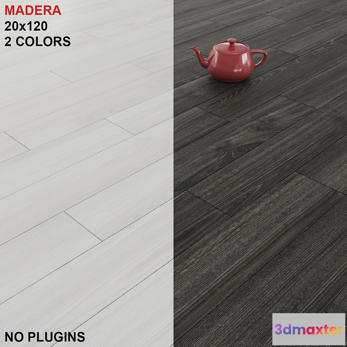 1445342 - KERRANOVA Madera Tile Set 3D Max