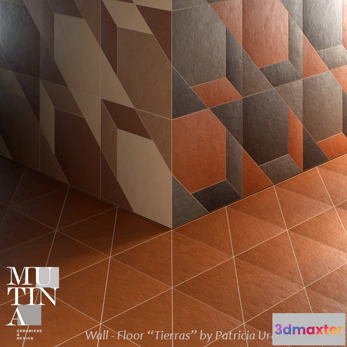 1446214 - Wall - Floor - Tierras by Mutina - set 02 3D Max