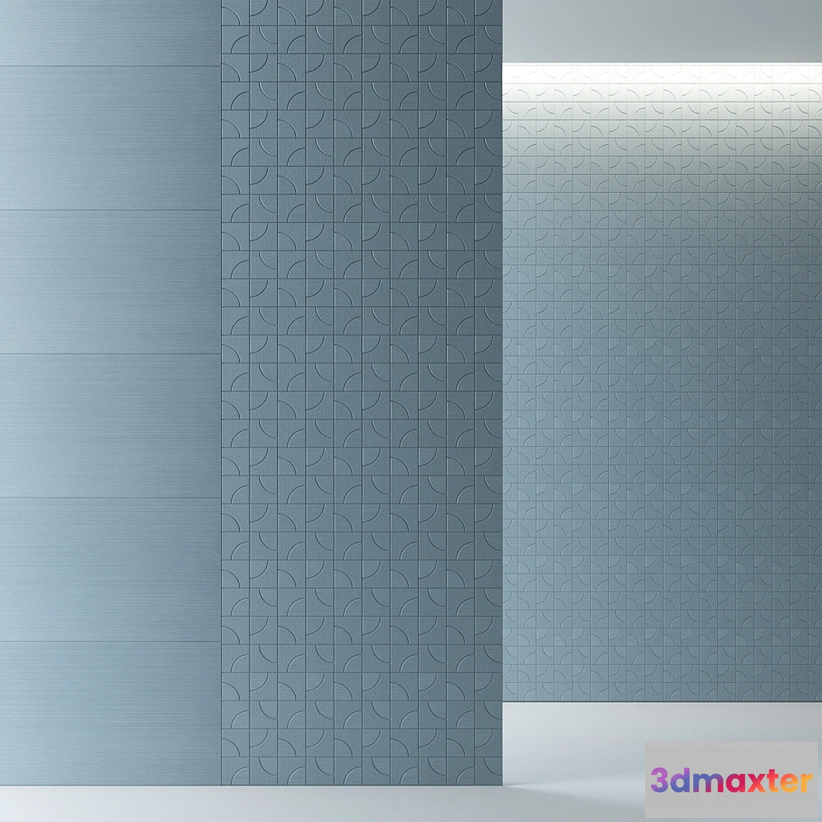 1446912 - Wall tiles ATLAS CONCORDE  Aplomb. Mosaic ARCH 3D Max