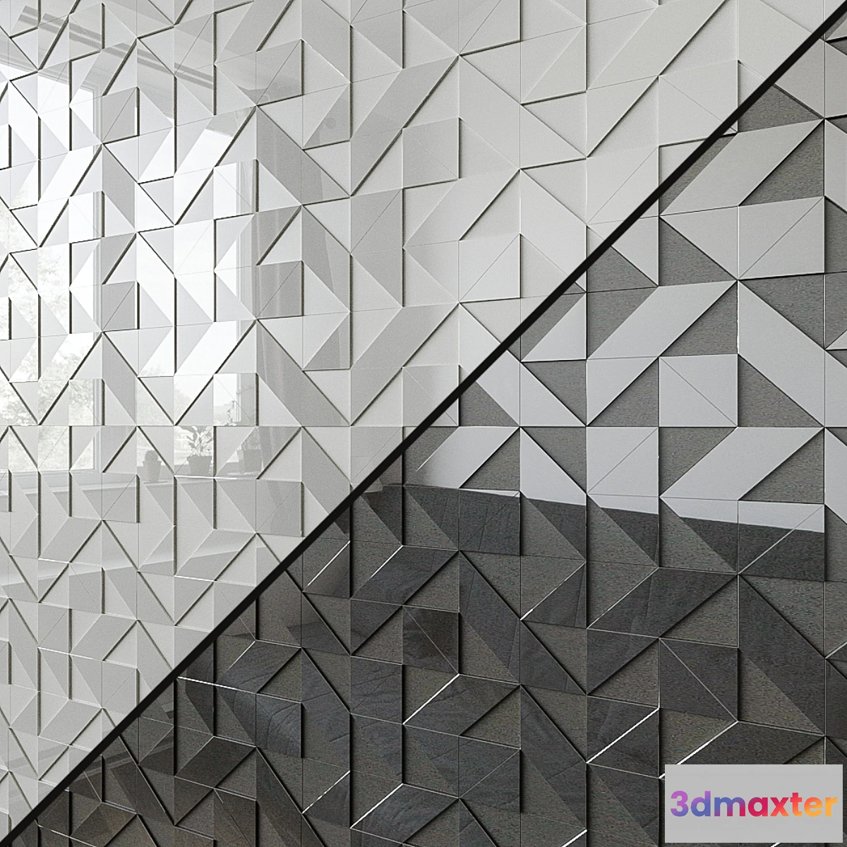 1447426 - ATLAS CONCORDE ARKSHADE Mosaico Art 3D 3D Max