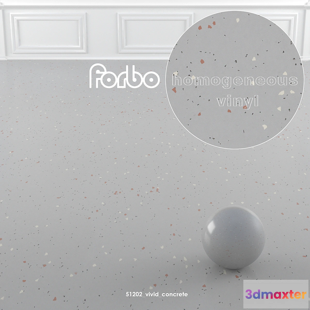 1450748 - Forbo Sphera Homogeneous Vinyl 4 3D Max