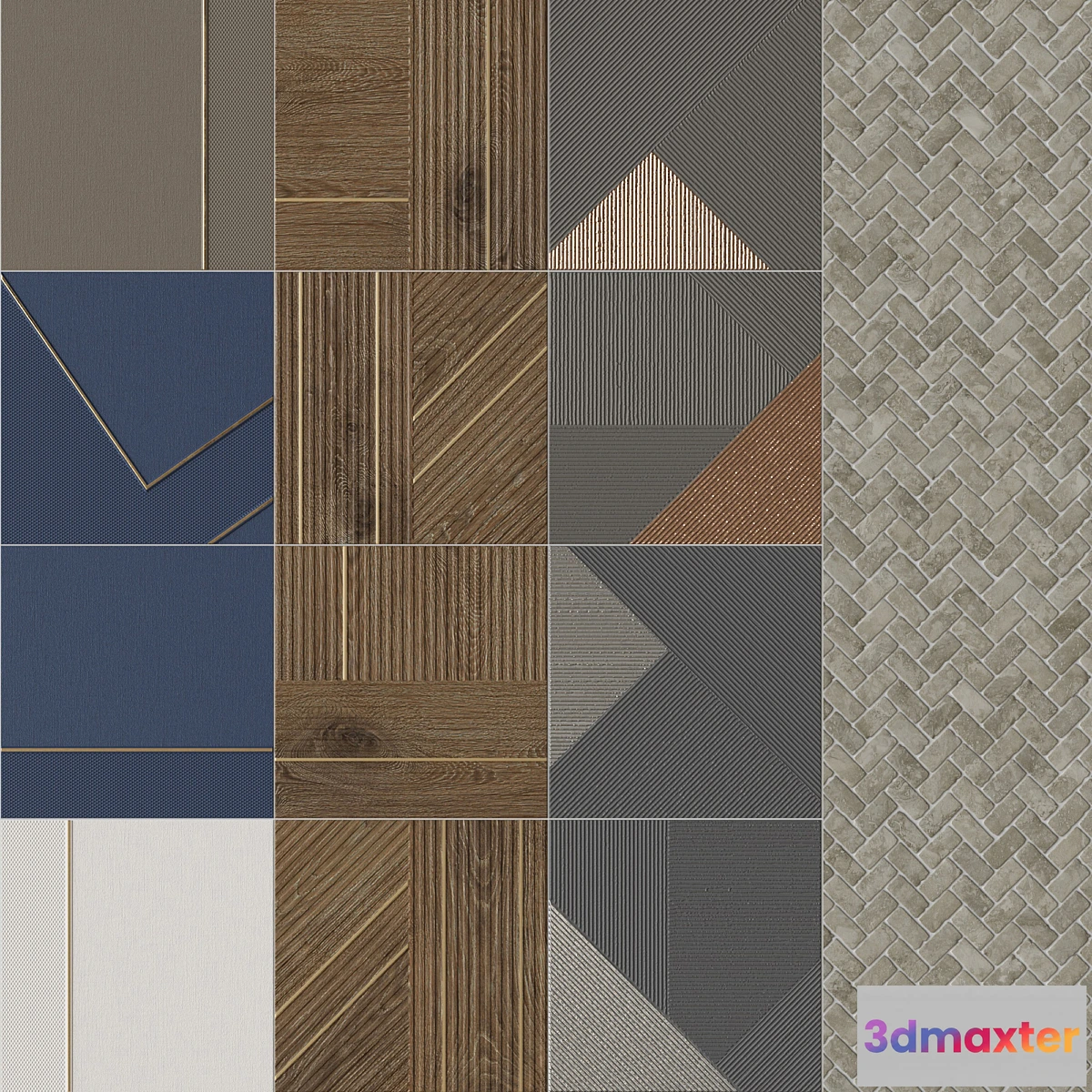 1453624 - Italon Wonderful life Terraviva Play Decor set3 3D Max