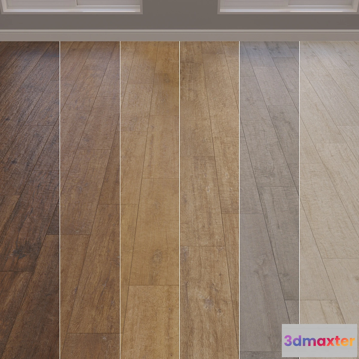 1462360 - Italon Natural Life Wood full linear flooring 3D Max
