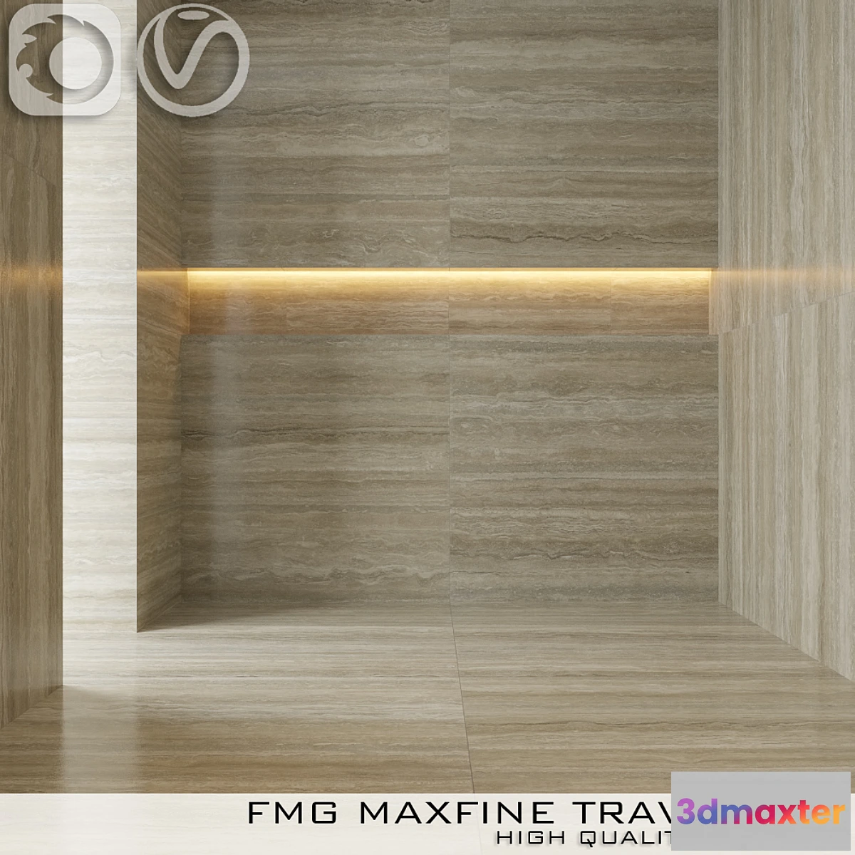 1464926 - Tile FMG TRAVERTINO 3D Max