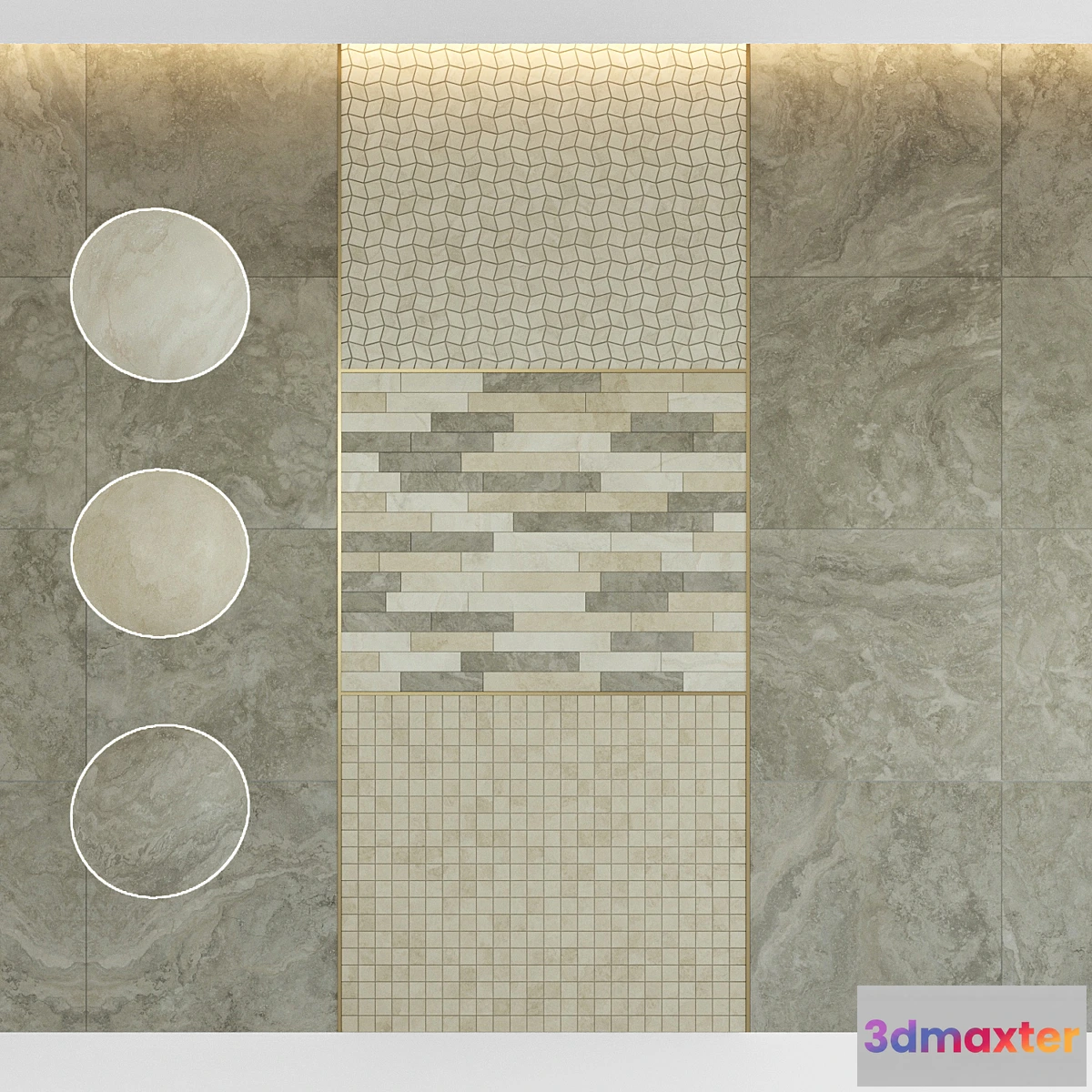 1465368 - Italon Wonderful life Decor set1 3D Max