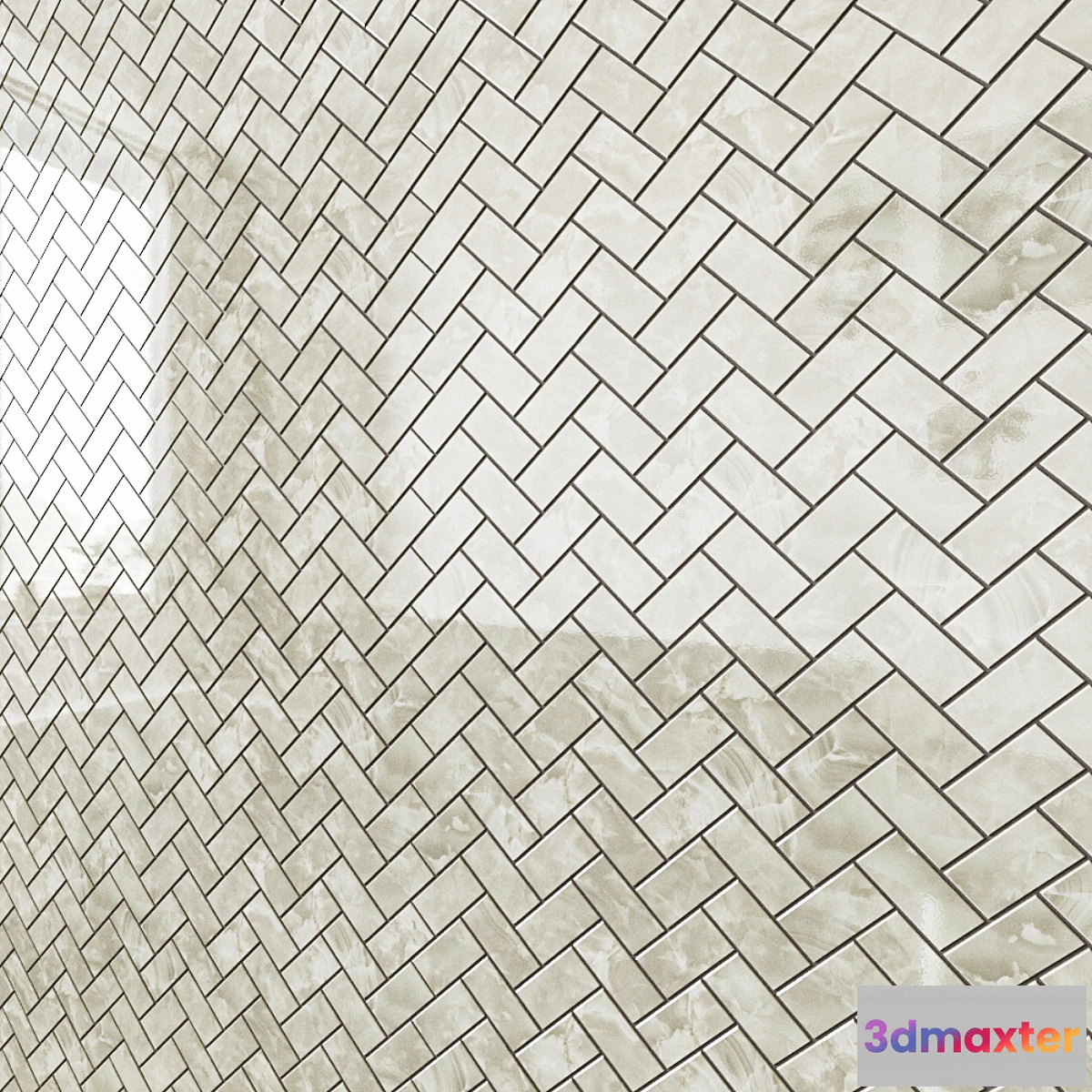 1467004 - ATLAS CONCORDE RUSSIA SUPERNOVA ONYX Herringbone Mosaic 3D Max