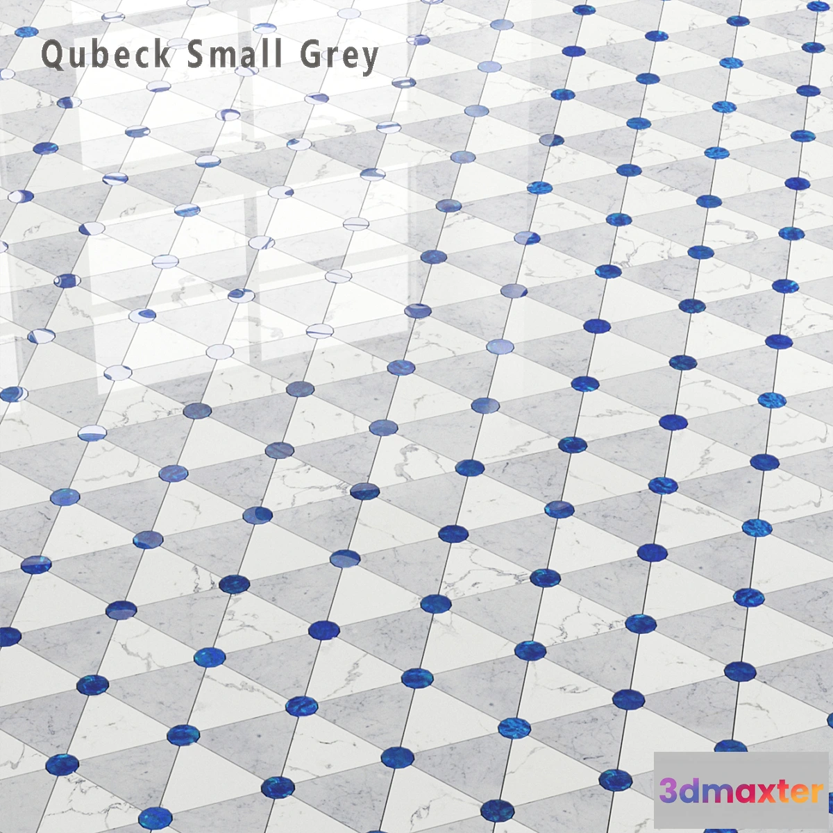 1467262 - Tile Sicis SiciStone Qubeck Small Gray 3D Max