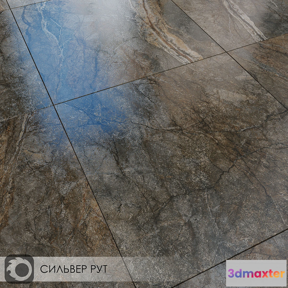 1471656 - Ceramic Tiles Kerama Marazzi Silver Route 3D Max