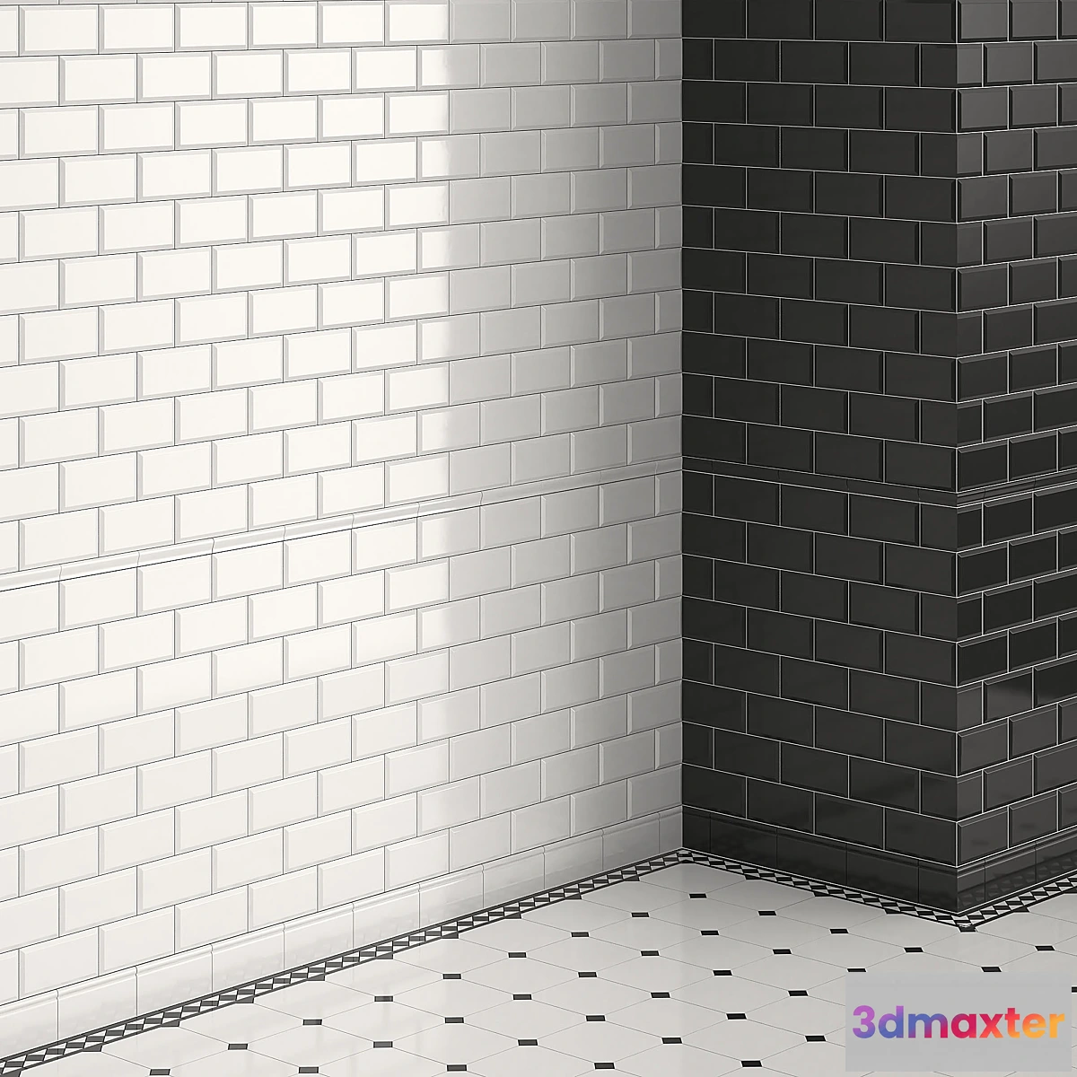 1471726 - Classic tile 3D Max