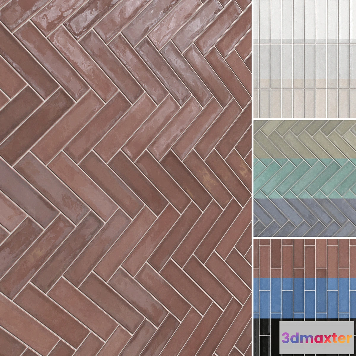 1475834 - Ceramic Tiles Set 037 3D Max