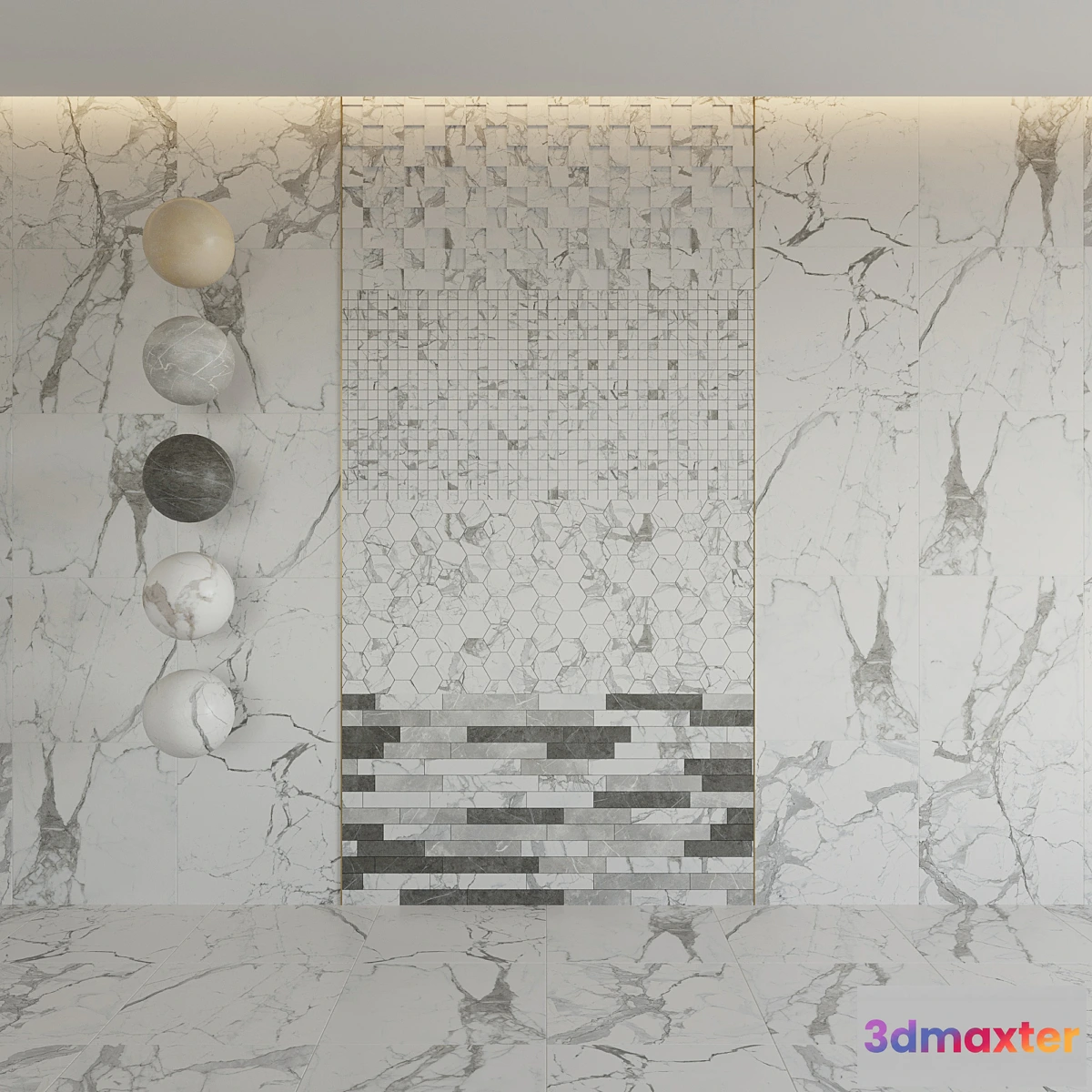 1477402 - Decor Charme Evo Italon Geometry 3D Max