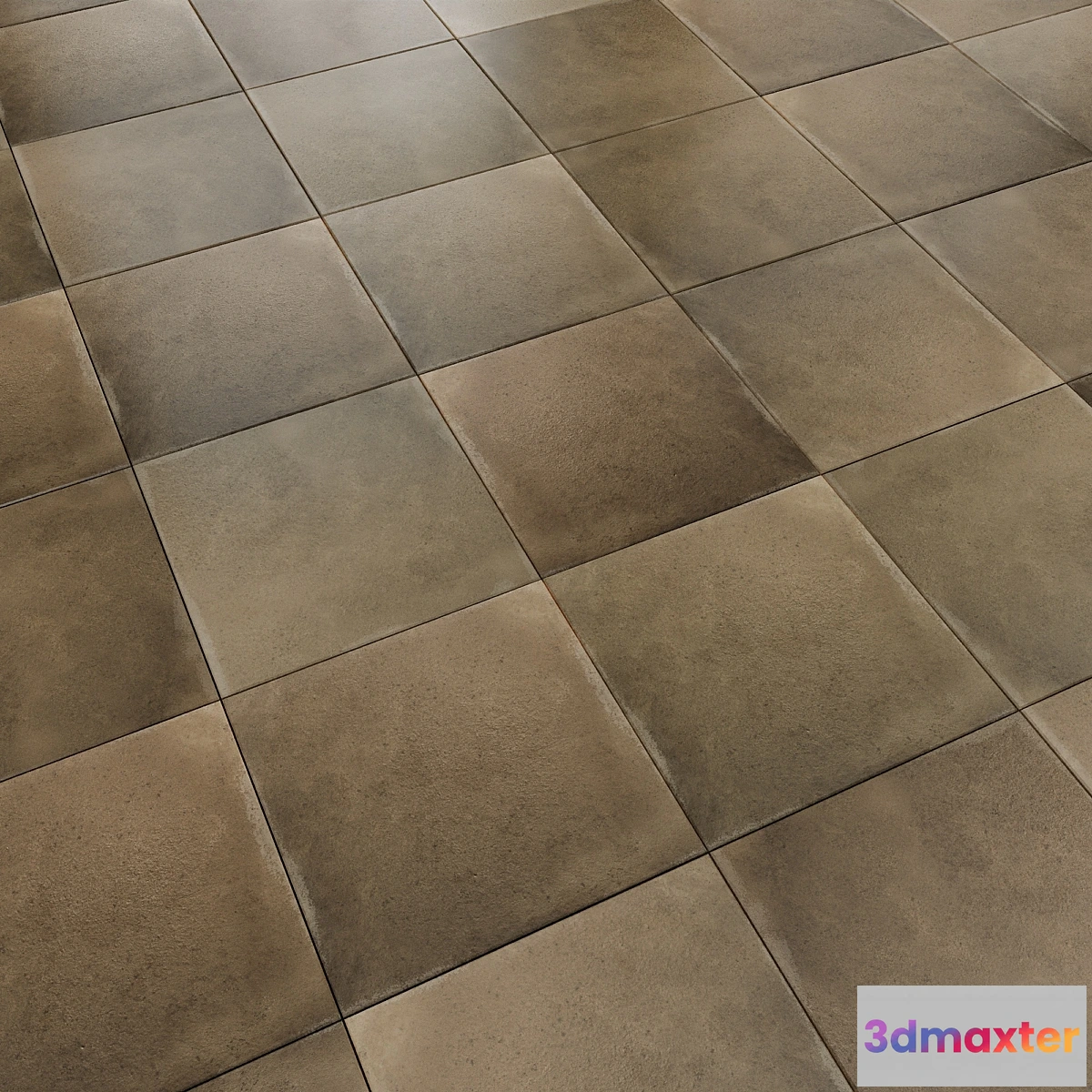 1478990 - Porcelain tiles EQUIPE TERRA 20×20 3D Max