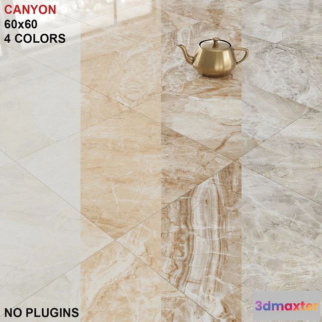 1537728 - KERRANOVA Canyon Tile Set 3D Max