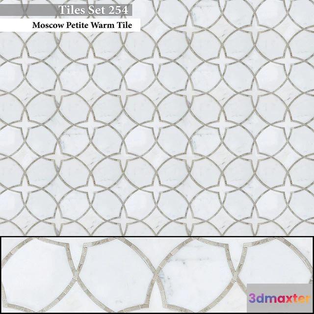 1541103 - Tiles set 254 3D Max