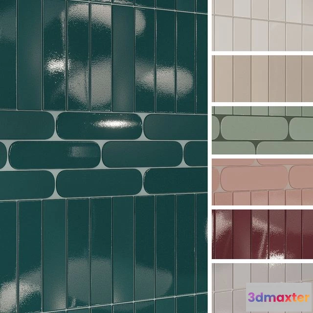 1545031 - Wall tiles WOW Grace 3D Max