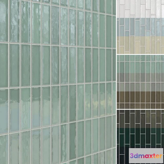 1545197 - Ceramic Tiles Set 033 3D Max