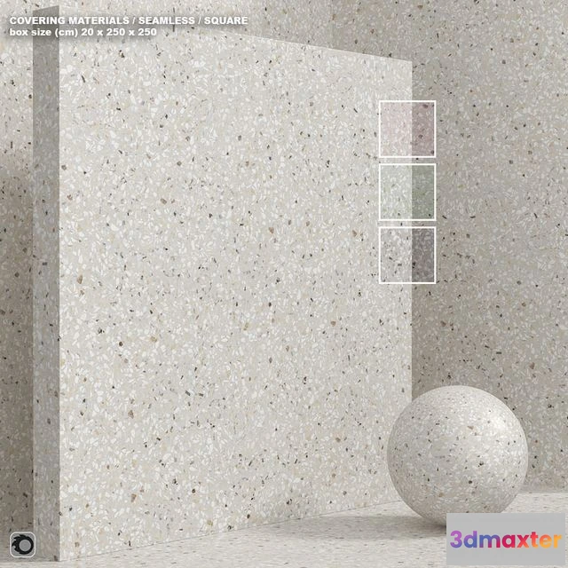 1546028 - Material (seamless) - stone terrazzo quartzite set 148 3D Max