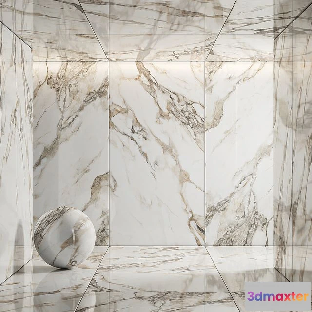 1546145 - Porcelain tile Laparet Calacatta Bronze 3D Max