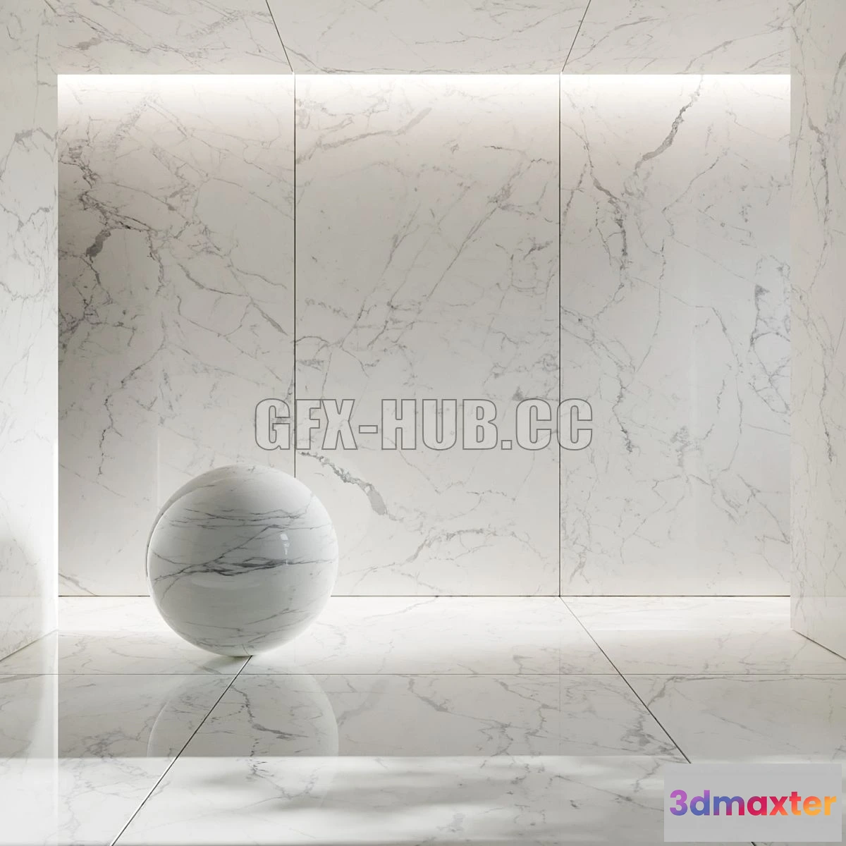 1546739 - Origines Blanc Porcelain Tiles 3D Max