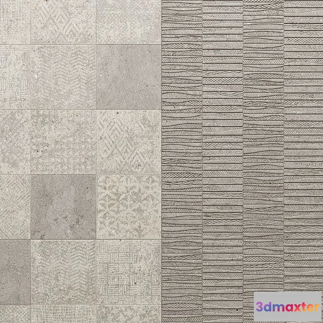 1552263 - Porcelanosa Mosaico Durango Deco Durango 3D Max
