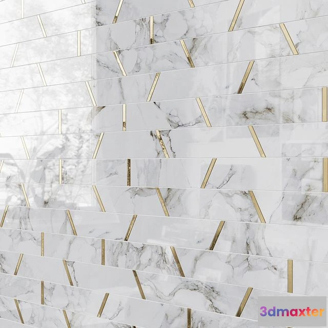 1554341 - Matrix Trapezoid Tile 3D Max