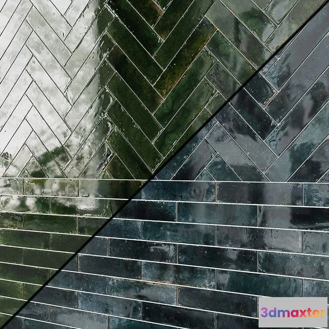 1559219 - Ceramic tile 2 x 9 Porcelain Subway Wall and Floor Tile 3D Max