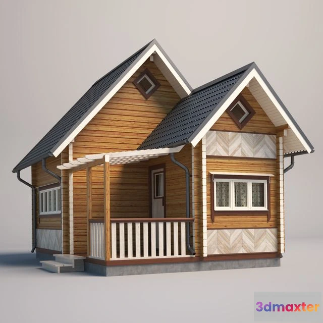 1559269 - Cottages 3D Max