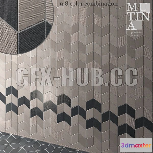 1567242 - Tile TEX by Mutina Set 04 3D Max