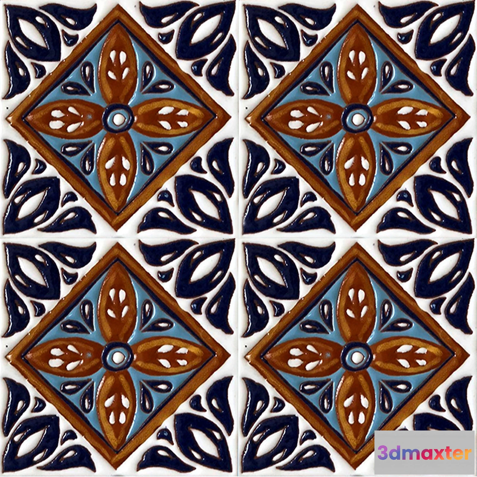 1674082 - Mane Tiles - D-00271 (10.8×10.8) 3D Max