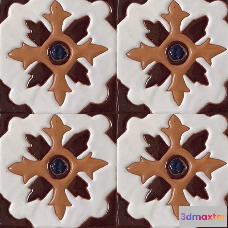 1674108 - Mane Tiles - D-00285 (10×10) 3D Max