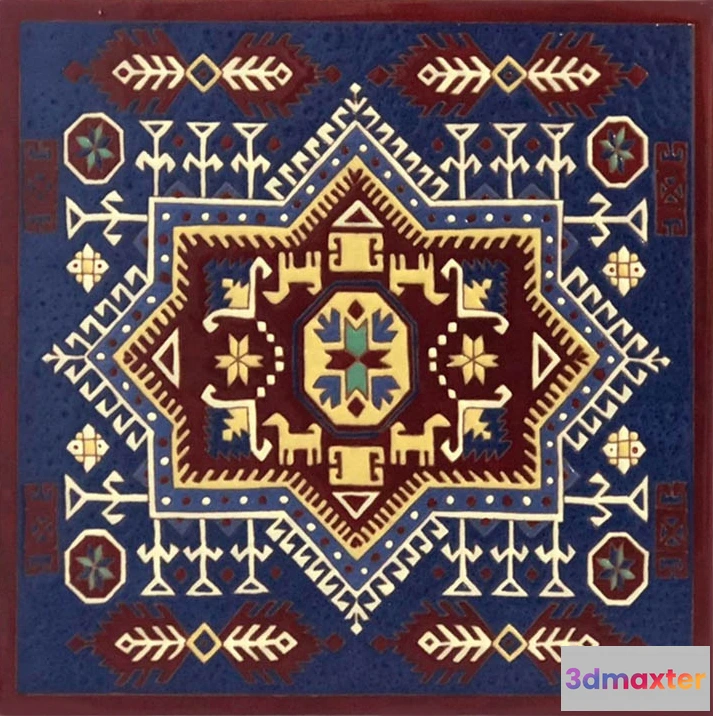 1674144 - Mane Tiles - D-00186 B (30×30) 3D Max