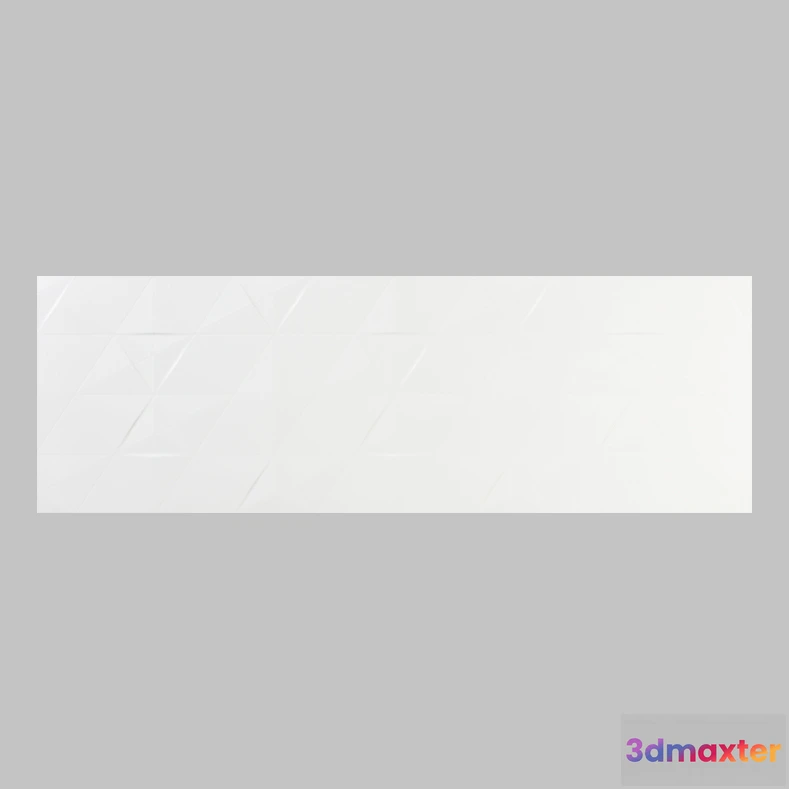 1674299 - Tau Ceramica - RLV Axe Bianchi Matt 3D Max