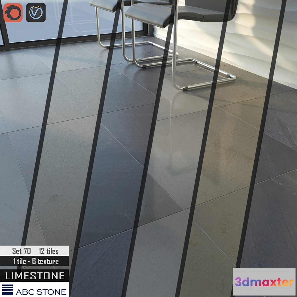 576458 - ABC stone Set 70