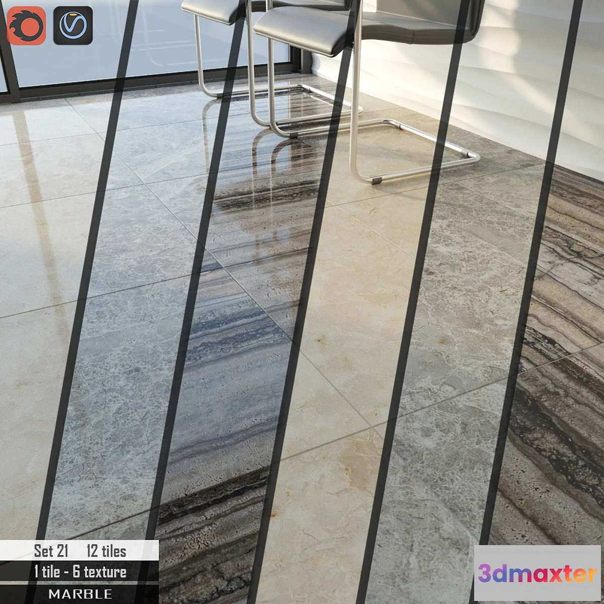 576522 - Cosmo Stone Set 21