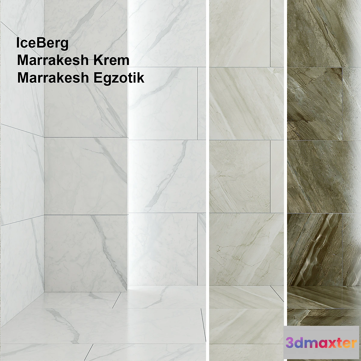 576552 - Tile Kale IceBerg Marrakesh Krem Egzotik