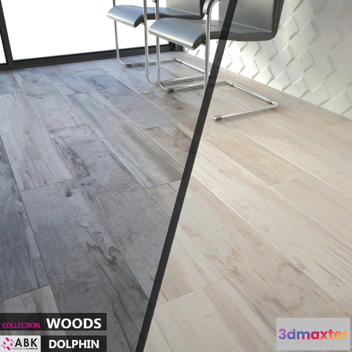 651373 - ABK COLLECTION WOODS DOLPHIN COAL MILK Set 03