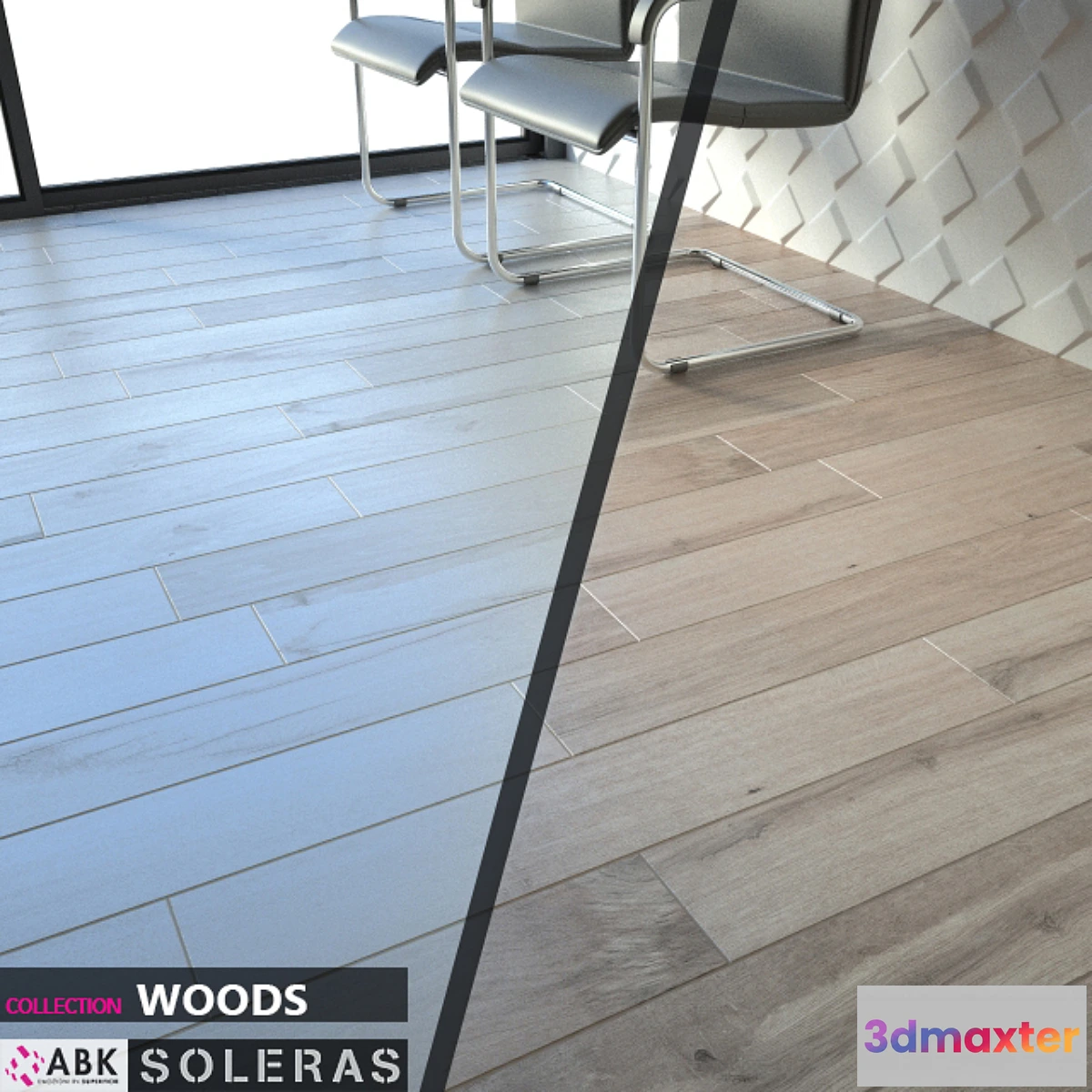 651433 - ABK COLLECTION WOODS SOLERAS BIANCO AVANA Set 02