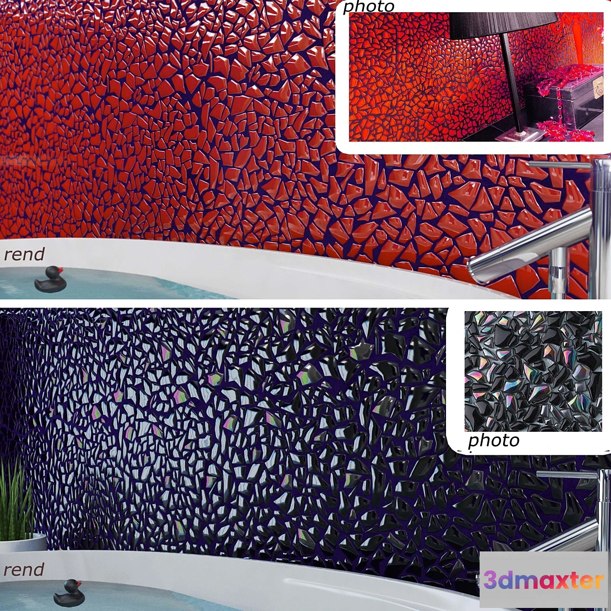 651479 - Mosaic Diabolo Krypton Futuroscope