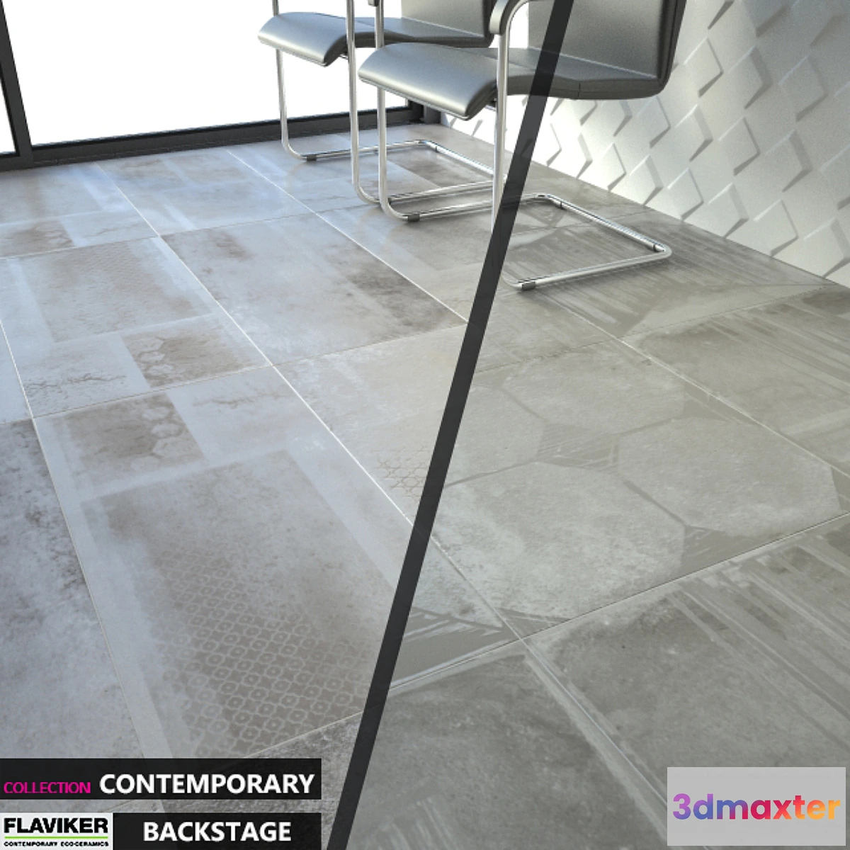 651483 - FLAVIKER COLLECTION CONTEMPORARY BACKSTAGE ASH Set 02