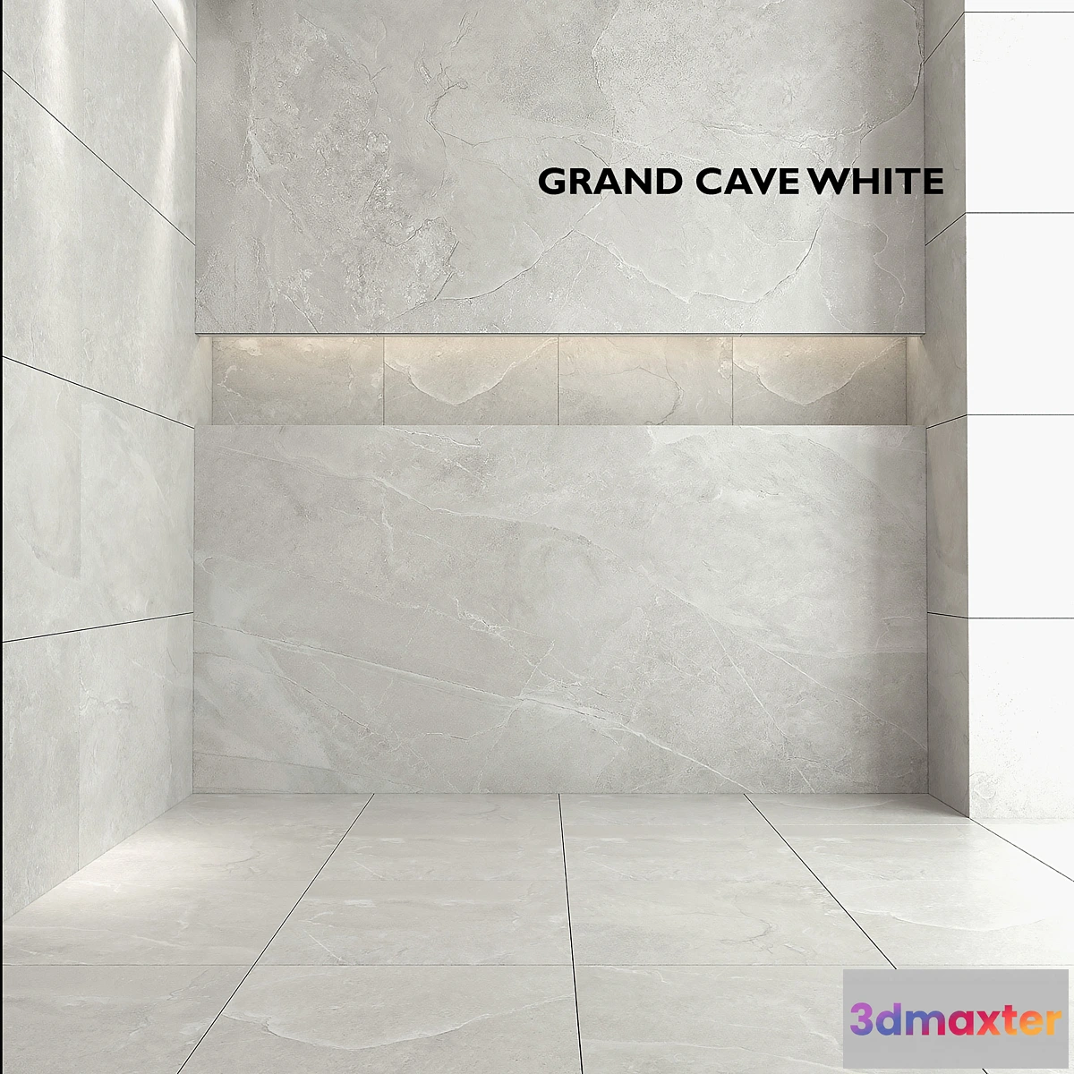 657891 - Tubadzin Monolith Grand Cave White