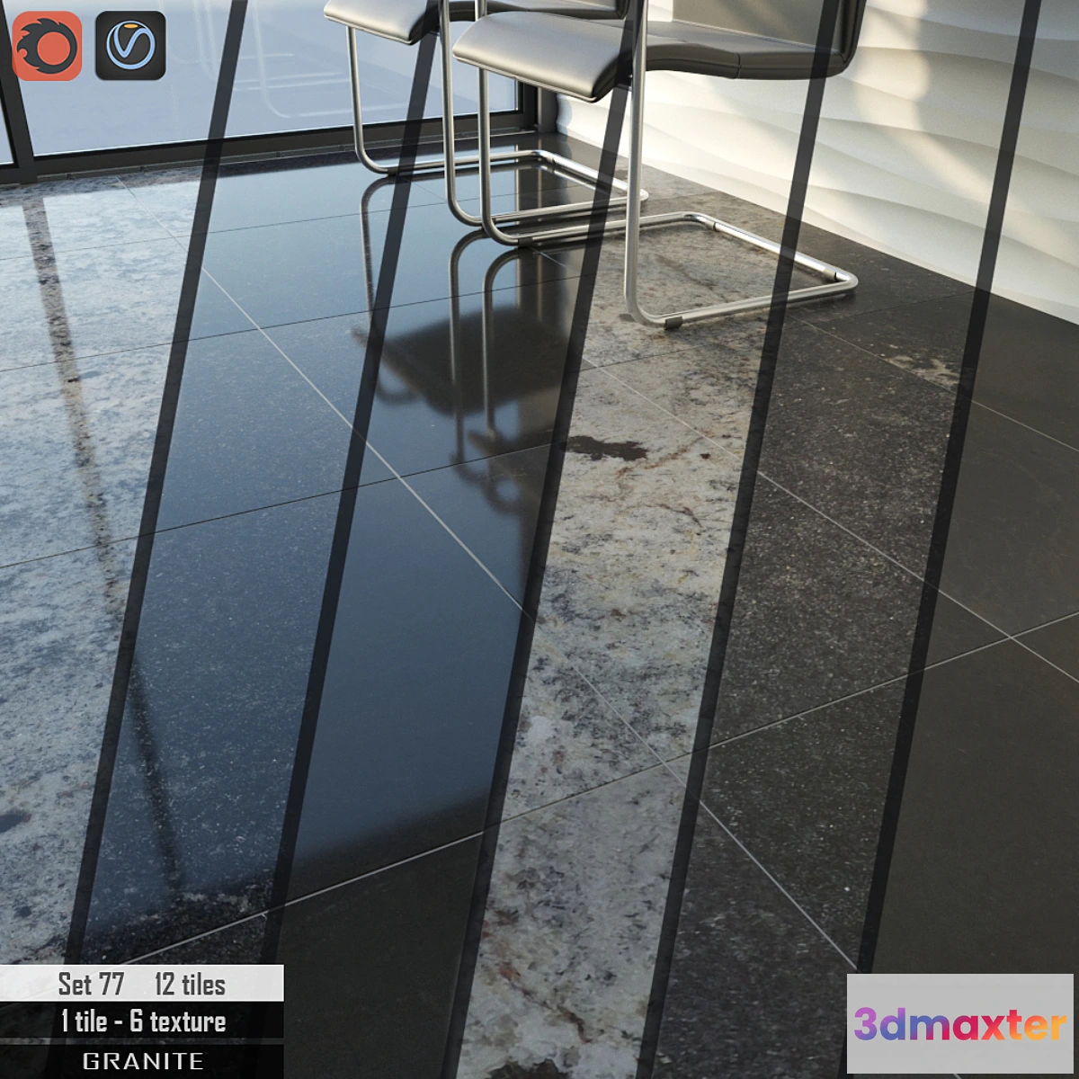 660761 - Cosmo Stone Set 77