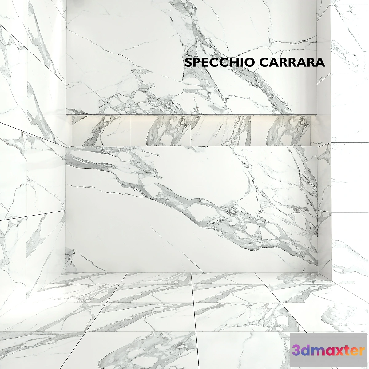 660777 - Tubadzin Monolith Specchio Carrara