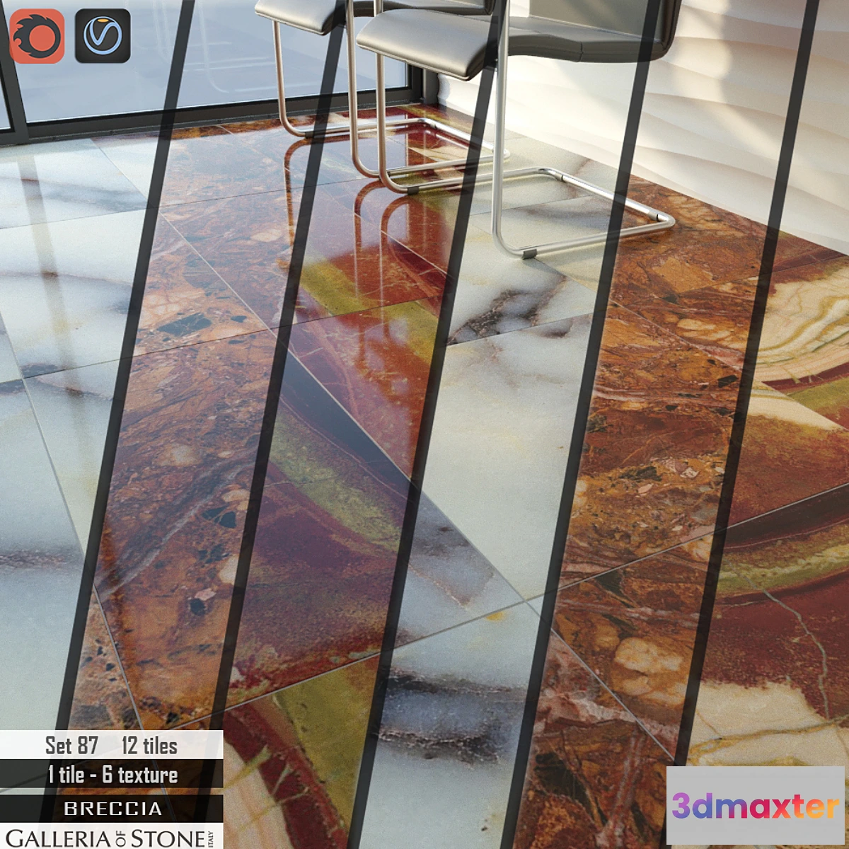 664155 - Galleria of Stone Italy Set 87