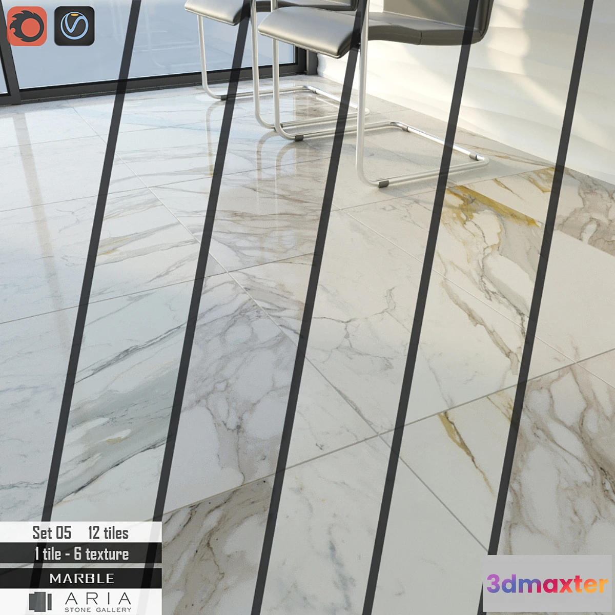 664161 - Aria stone Gallery Set 05