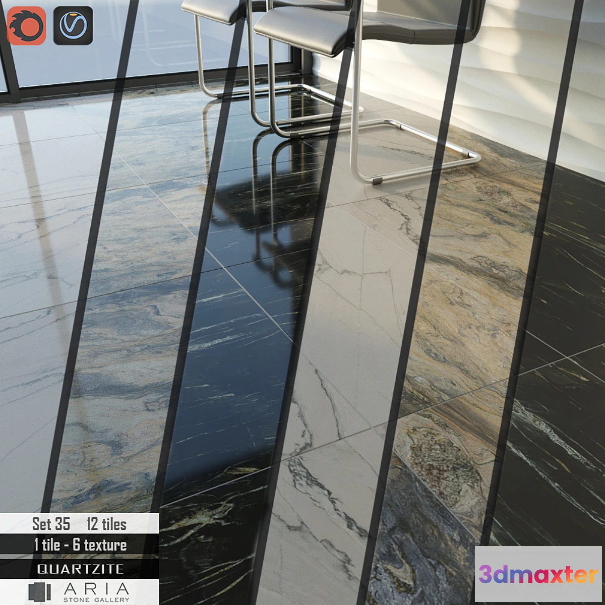 664167 - Aria stone Gallery Set 35