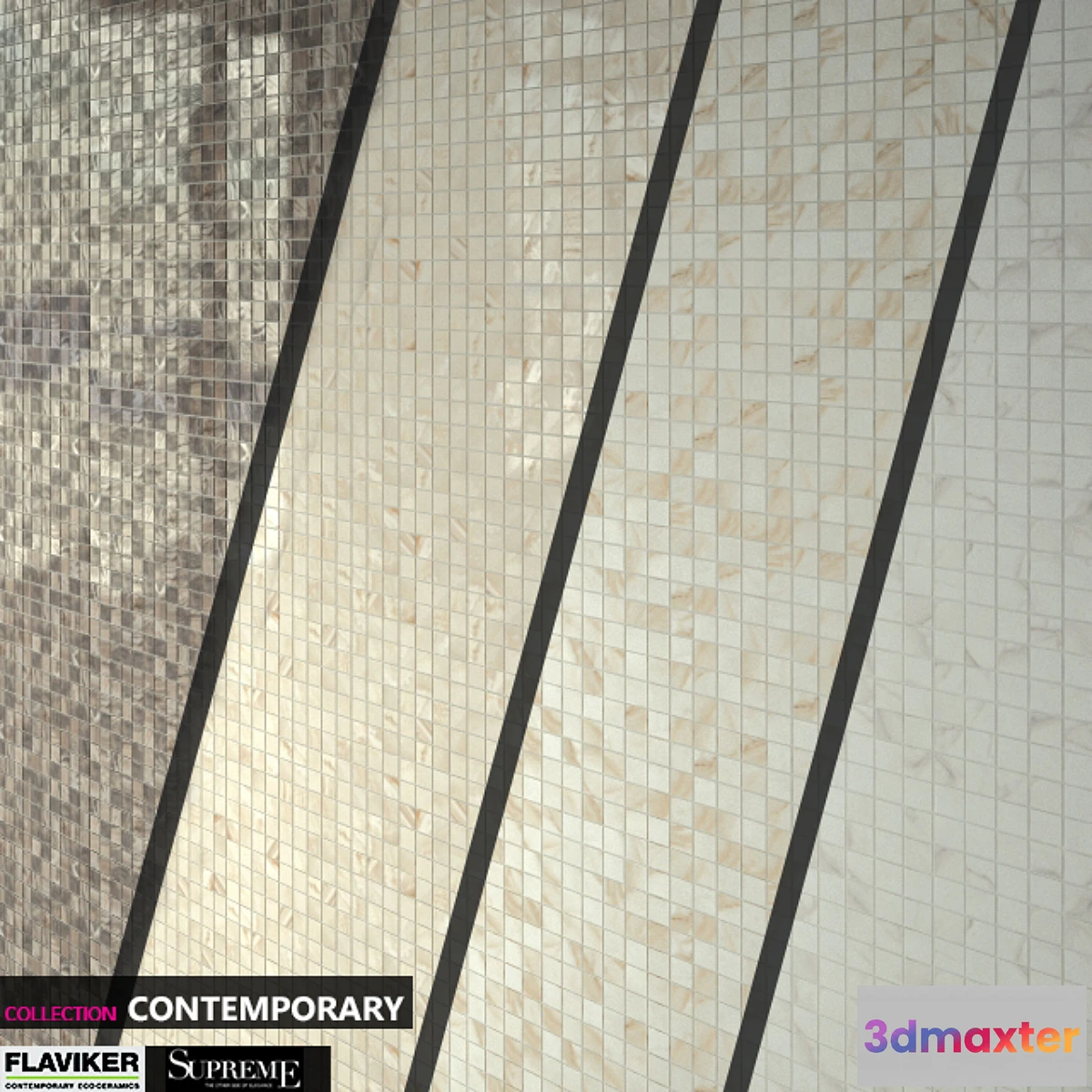 673375 - FLAVIKER COLLECTION CONTEMPORARY SUPREME MOSAICO MINI Set 08